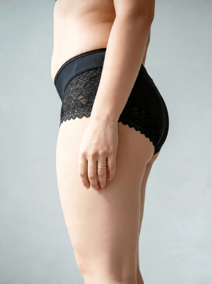 Plus Size Elegant Style Cotton Moisture Panties Breathable Soft Comfort