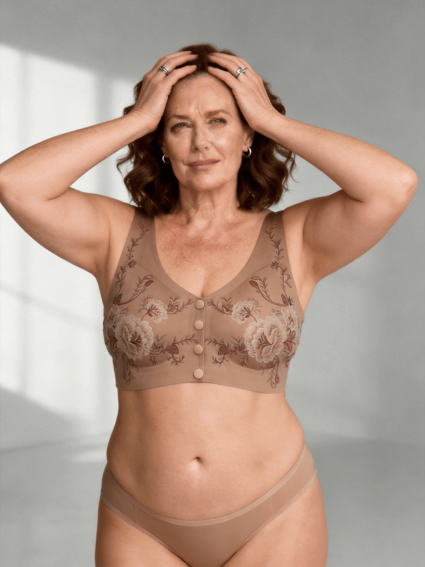 Vintage Style Comfort Bra with Softsupport, Wireless & Seamless