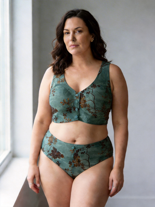 Wireless Front Closure Bra for Middle-Aged and Elderly Women