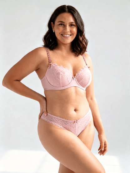 Plus Size Ultra Thin Minimizer Bra for Women, Full Coverage Lift Up Bra