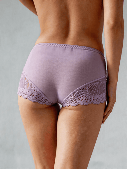 Plus Size Panties for Women, Mid-Rise Hip Lifting Seamless Briefs & Cotton Crotch