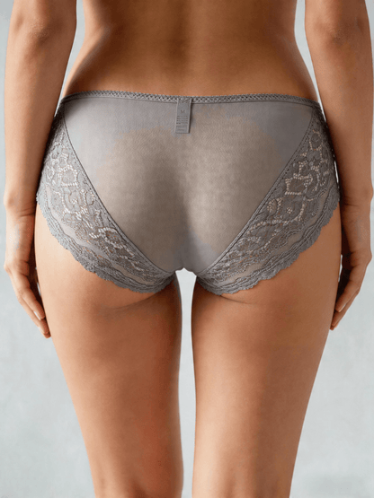Plus Size Elegant Style Panties for Women, Mid Waist & Seamless Briefs