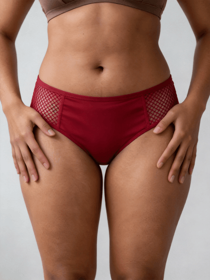 Women's High-Waist Shaping Control Lifter Shaper Panties With Breathable Design