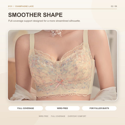 Full Cup Plus Size Side Support Minimizer Bra for Large Bust
