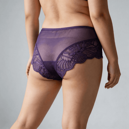 Plus Size Panties for Women, Mid-Rise Hip Lifting Seamless Briefs & Cotton Crotch
