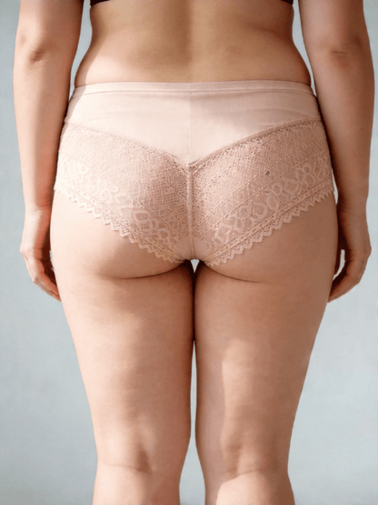 Plus Size Elegant Style Cotton Moisture Panties Breathable Soft Comfort