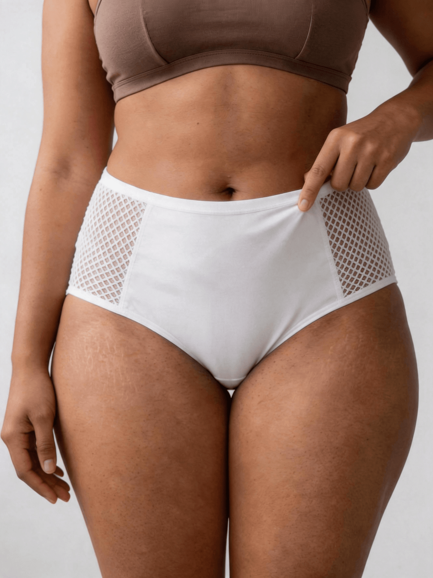 Women's High-Waist Shaping Control Lifter Shaper Panties With Breathable Design