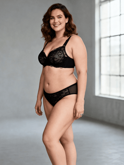 Wireless Full Coverage Thin Cup Minimizer Bra, Slimming & Push-up