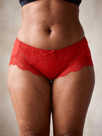 Plus Size Breathable Moisture Seamless Mid-Rise Thin Briefs for Curvy Ladies