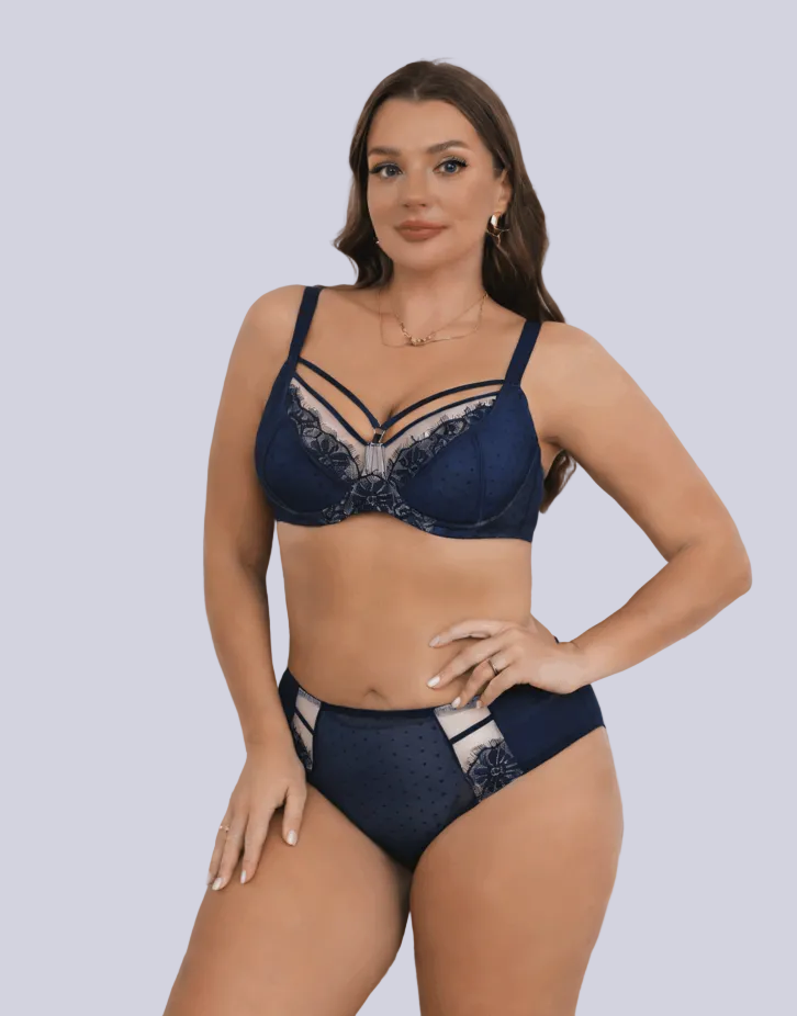 elegant lace bra with underwire support for full bust comfort and natural shaping