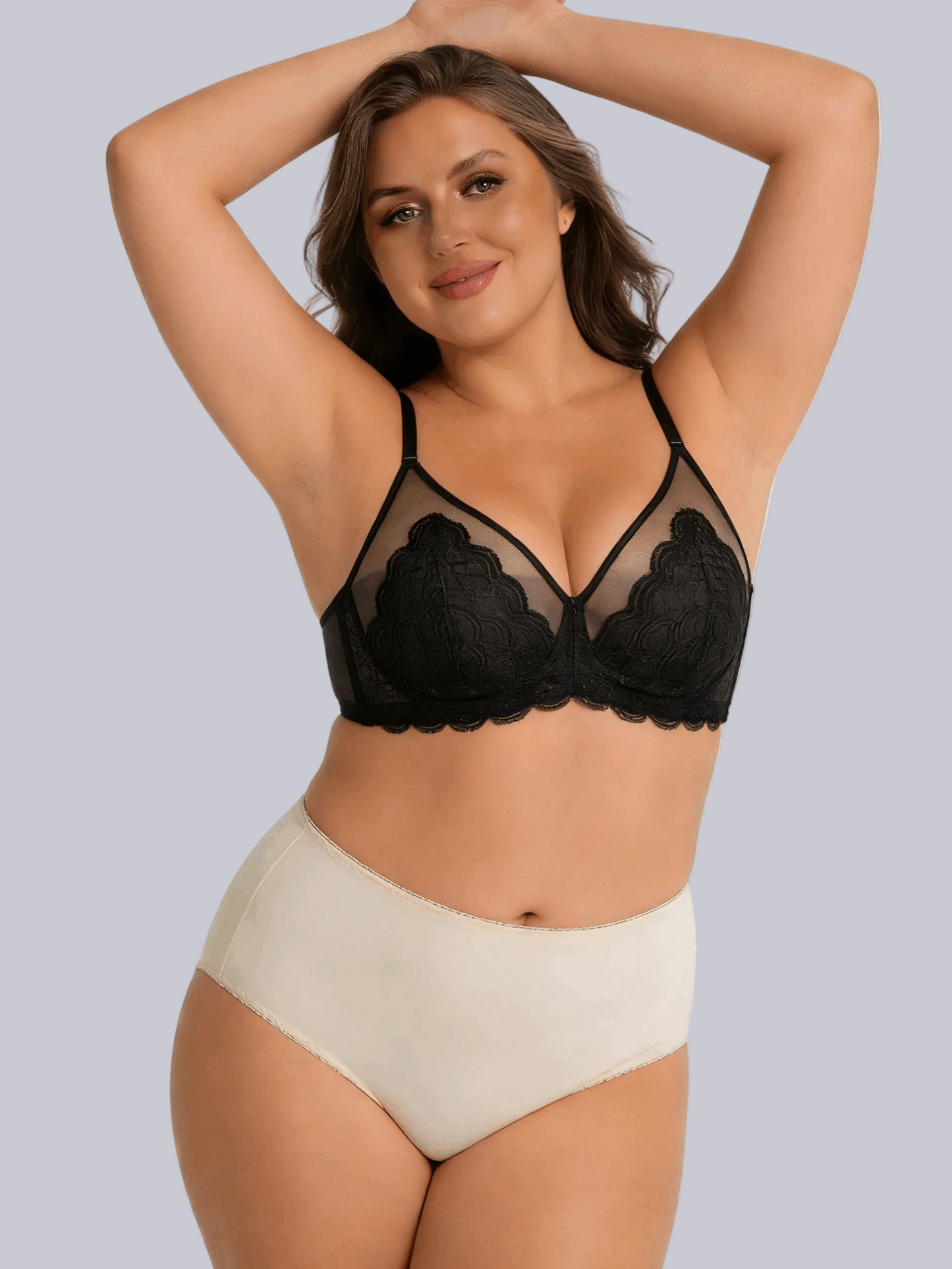 Elegant Ultra-Thin Mesh Bra – Refined Simplicity, Airy Comfort