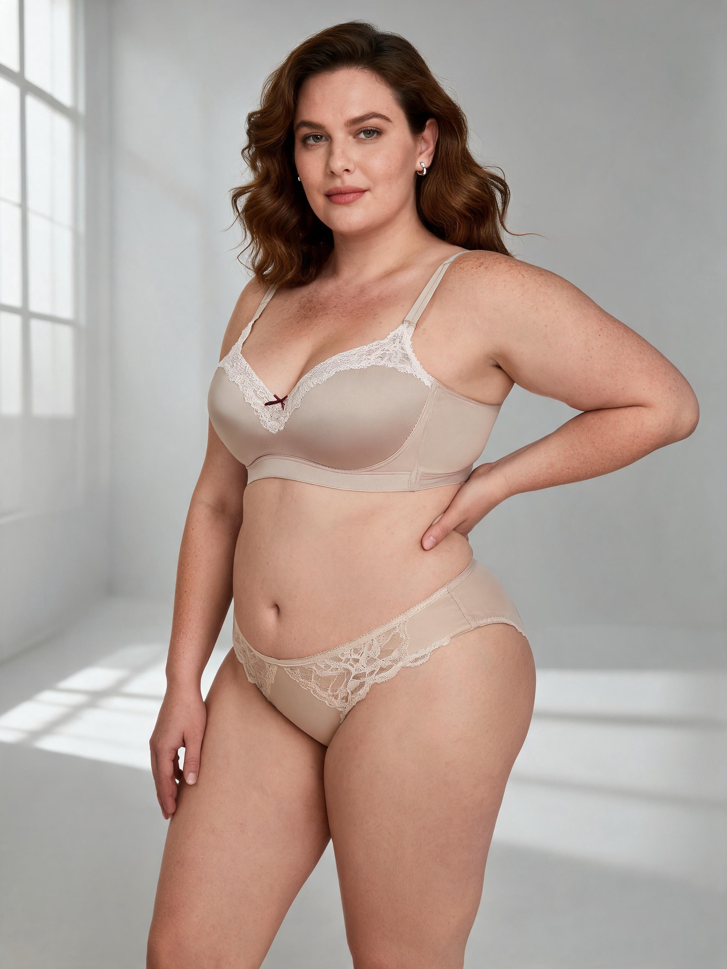 Plus Size Thin Full‑Coverage Smooth Surface Strapless Bra