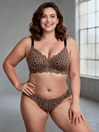 Brown leopard