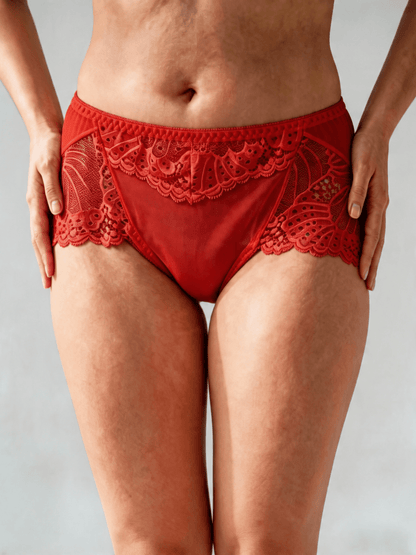 Plus Size Panties for Women, Mid-Rise Hip Lifting Seamless Briefs & Cotton Crotch