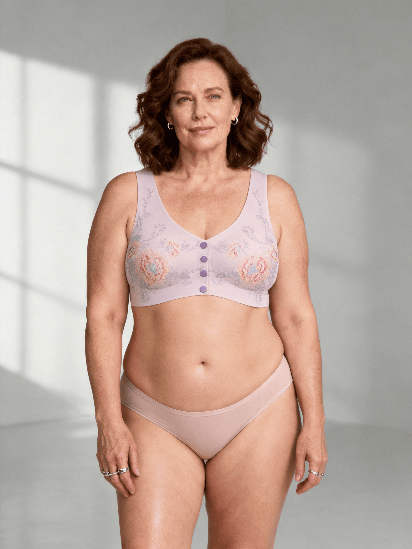 Vintage Style Comfort Bra with Softsupport, Wireless & Seamless