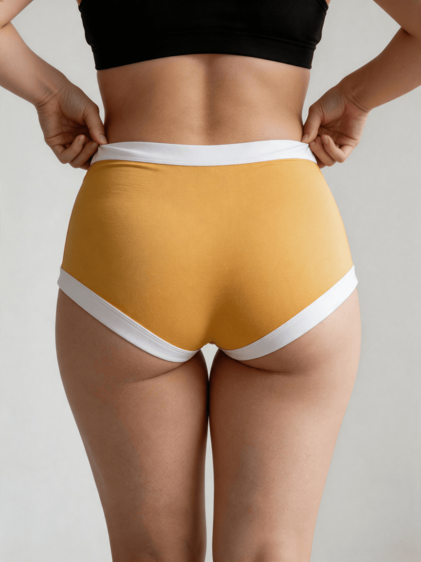 Women's Modal High-Waisted Underwear, Antibacterial Crotch, Plus Size for Big Hip