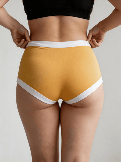 Women's Modal High-Waisted Underwear, Antibacterial Crotch, Plus Size for Big Hip