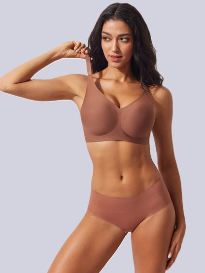 no steel ring, no pressure, great shaping and support specially made for large bust.