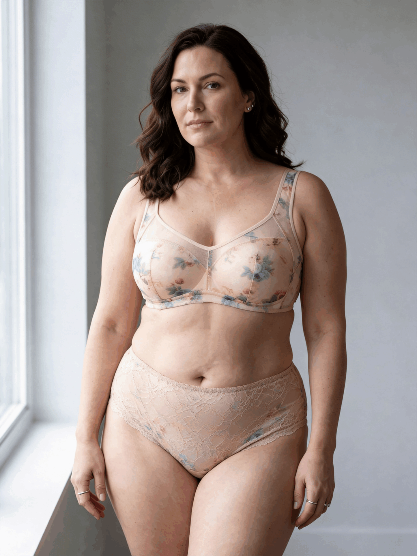 Women's Seamless Push Up Bra, Sports Bralette with Side Support