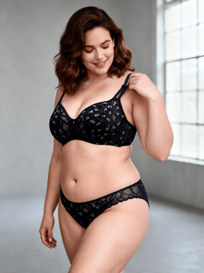 Plus Size Seamless Underwear for Women & Push Up, Side Support , Minimizer effect