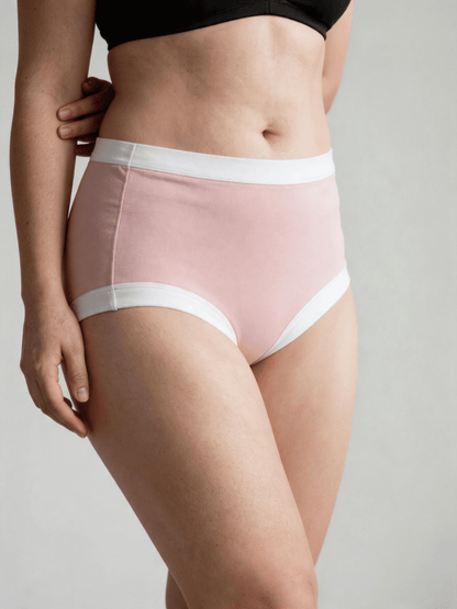 Women's Modal High-Waisted Underwear, Antibacterial Crotch, Plus Size for Big Hip
