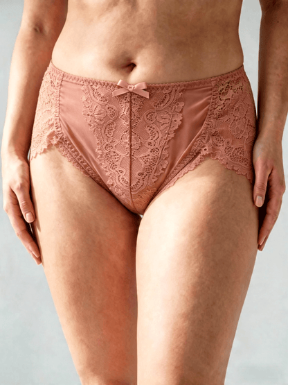 Plus Size Elegant Style Panties for Women, Mid Waist & Seamless Briefs