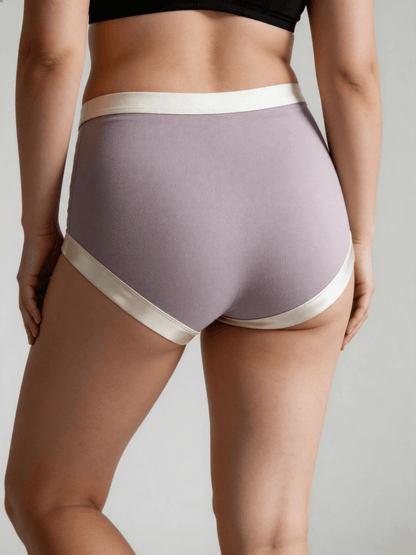 Women's Modal High-Waisted Underwear, Antibacterial Crotch, Plus Size for Big Hip