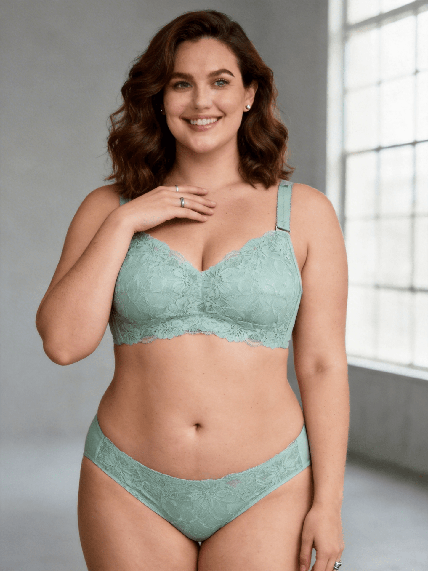 Wireless Full Coverage Thin Cup Minimizer Bra, Slimming & Push-up