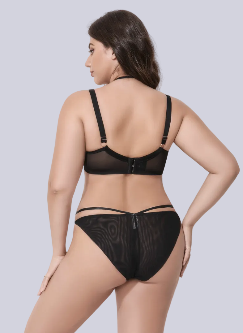 lace full coverage push up bra set for curvy fit and everyday comfort