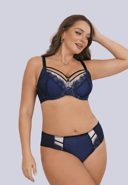 lace minimizer underwire bra that smooths and supports fuller busts naturally