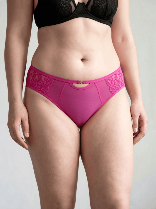 Plus Size Women's Underwear Moisture Breathable Mid Waist Briefs For Summer