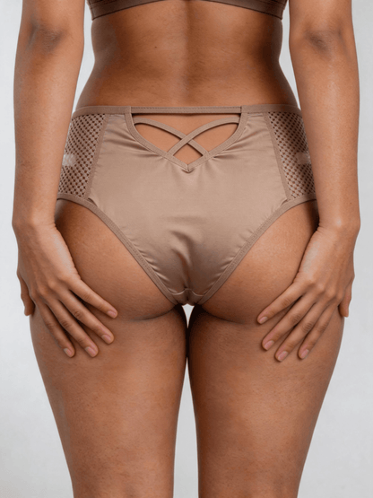 Women's High-Waist Shaping Control Lifter Shaper Panties With Breathable Design