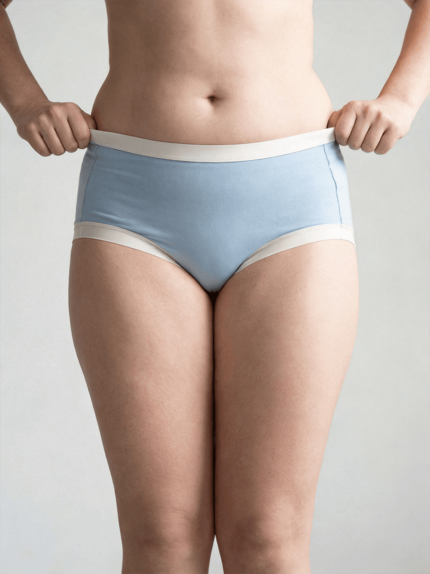 Women's Modal High-Waisted Underwear, Antibacterial Crotch, Plus Size for Big Hip