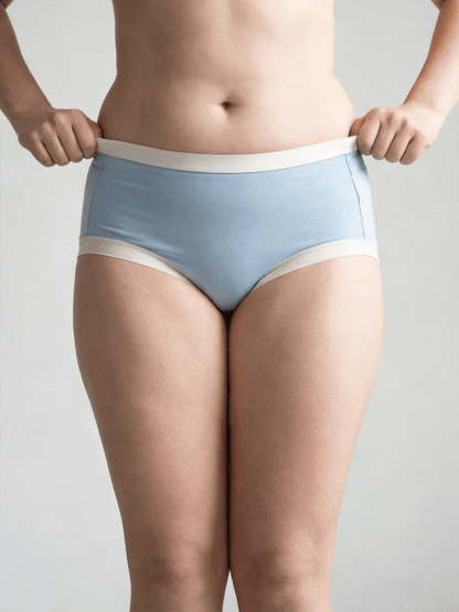 Women's Modal High-Waisted Underwear, Antibacterial Crotch, Plus Size for Big Hip