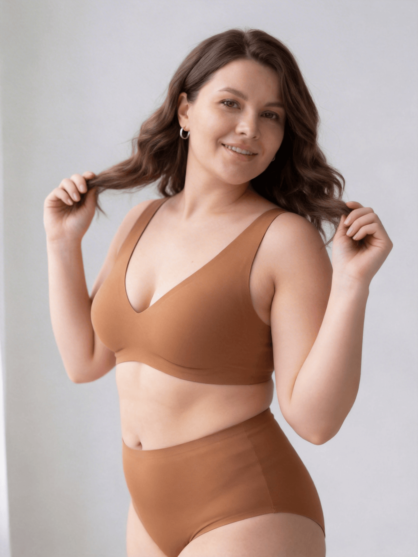 Wireless Full-Coverage Bra with Leopard Print Choosable