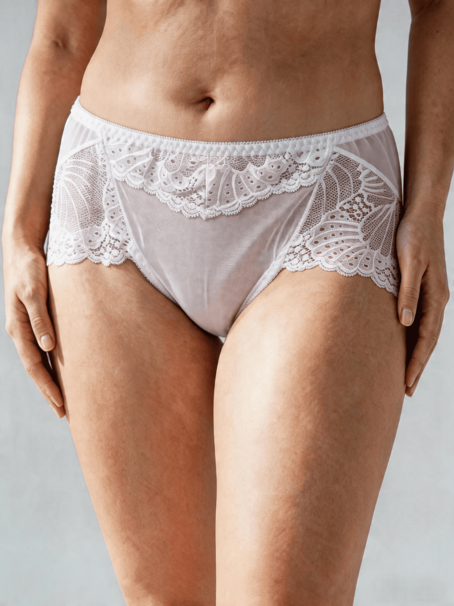 Plus Size Panties for Women, Mid-Rise Hip Lifting Seamless Briefs & Cotton Crotch