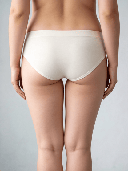 Plus Size Modal Seamless Briefs,  PLA Antibacterial Crotch design Underwear