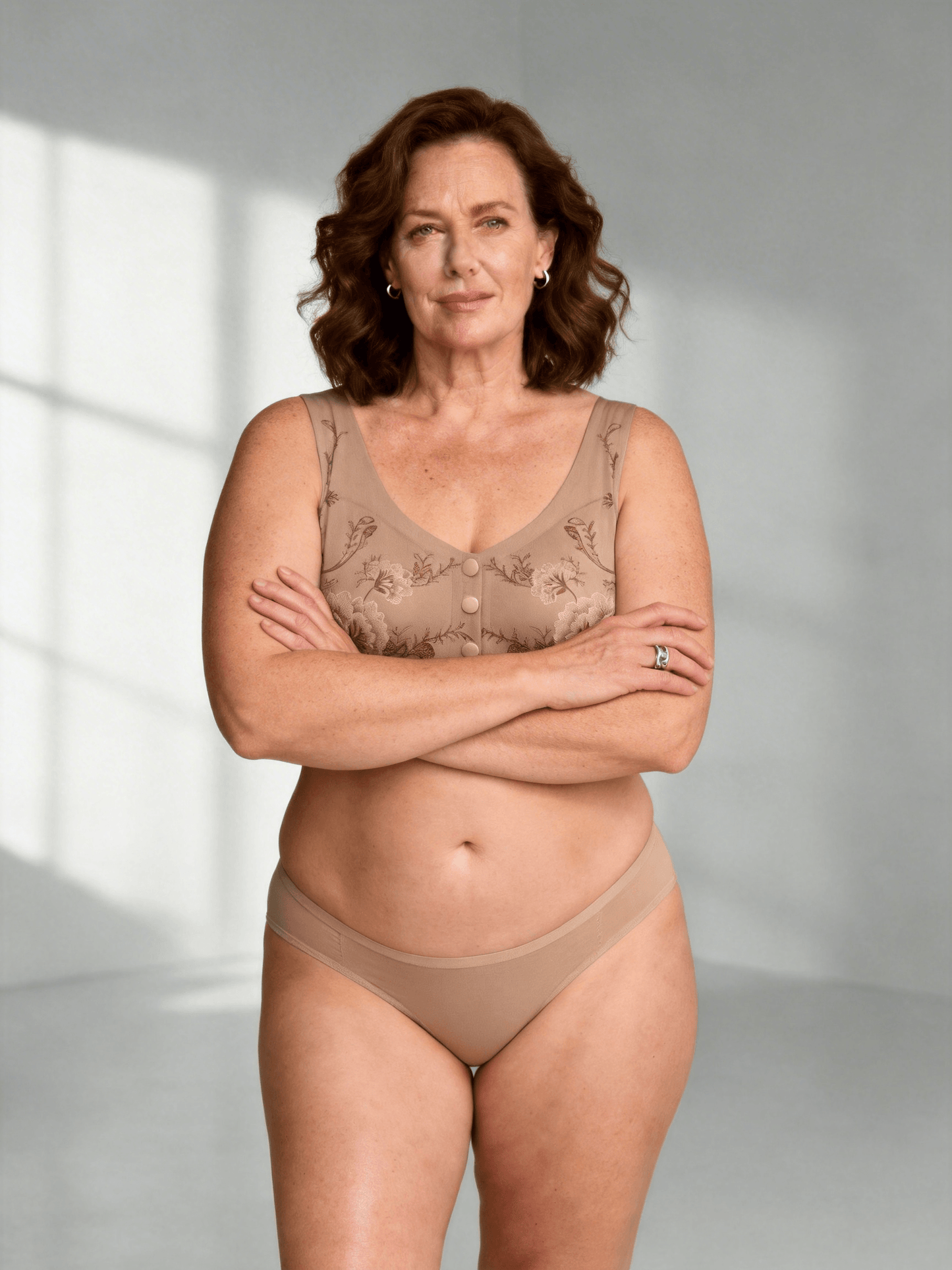 Vintage Style Comfort Bra with Softsupport, Wireless & Seamless