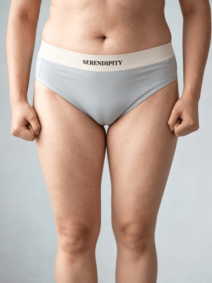 Plus Size Modal Seamless Briefs,  PLA Antibacterial Crotch design Underwear