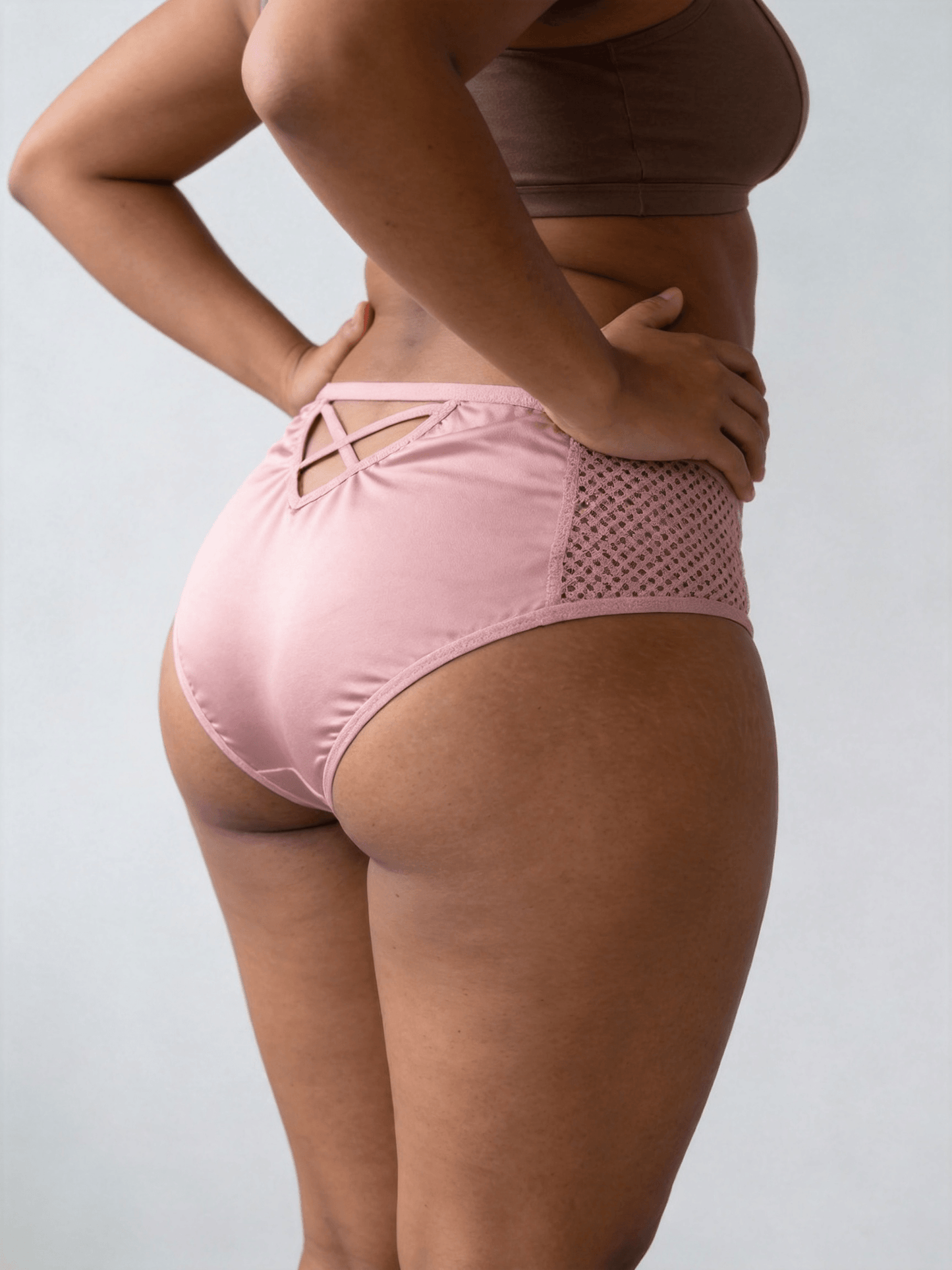 Women's High-Waist Shaping Control Lifter Shaper Panties With Breathable Design
