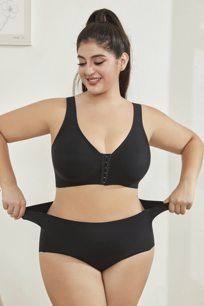 plus size smooth daily wireless bra