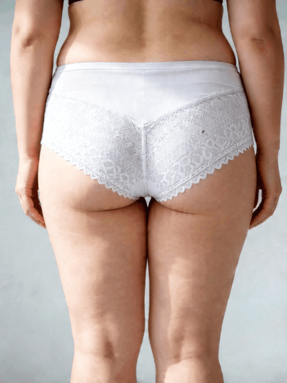 Plus Size Elegant Style Cotton Moisture Panties Breathable Soft Comfort