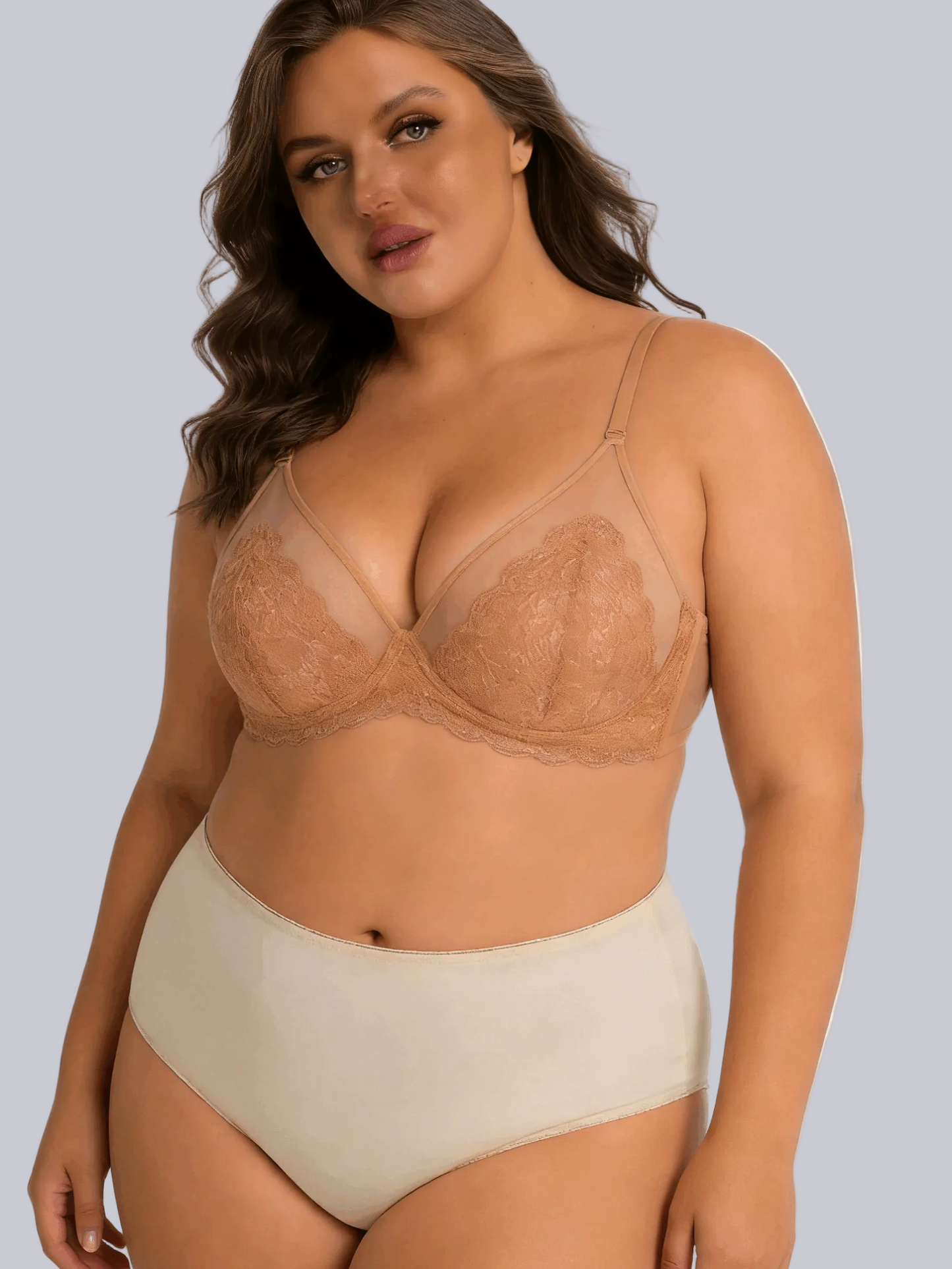 Plus Size Ultra Mesh Bra – Maximum Comfort, Seamless Support