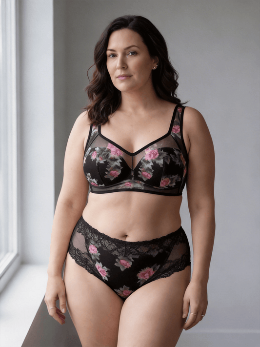 Women's Seamless Push Up Bra, Sports Bralette with Side Support