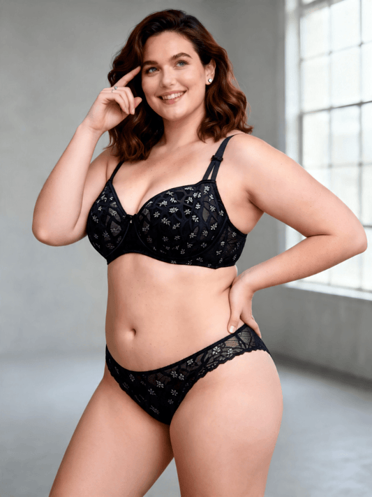 Plus Size Seamless Underwear for Women & Push Up, Side Support , Minimizer effect