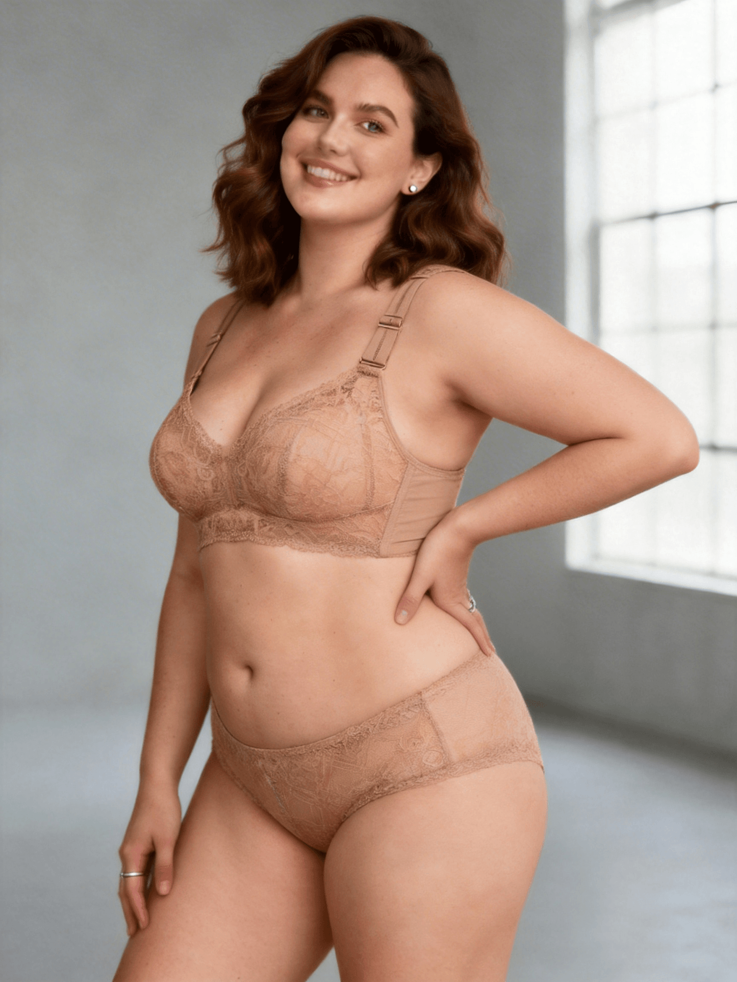 Wireless Full Coverage Thin Cup Minimizer Bra, Slimming & Push-up