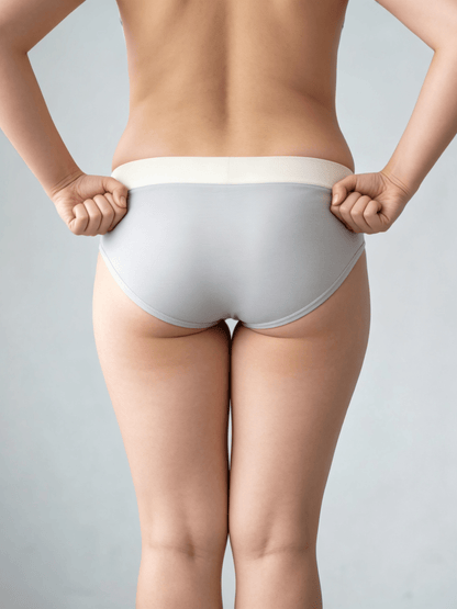 Plus Size Modal Seamless Briefs,  PLA Antibacterial Crotch design Underwear