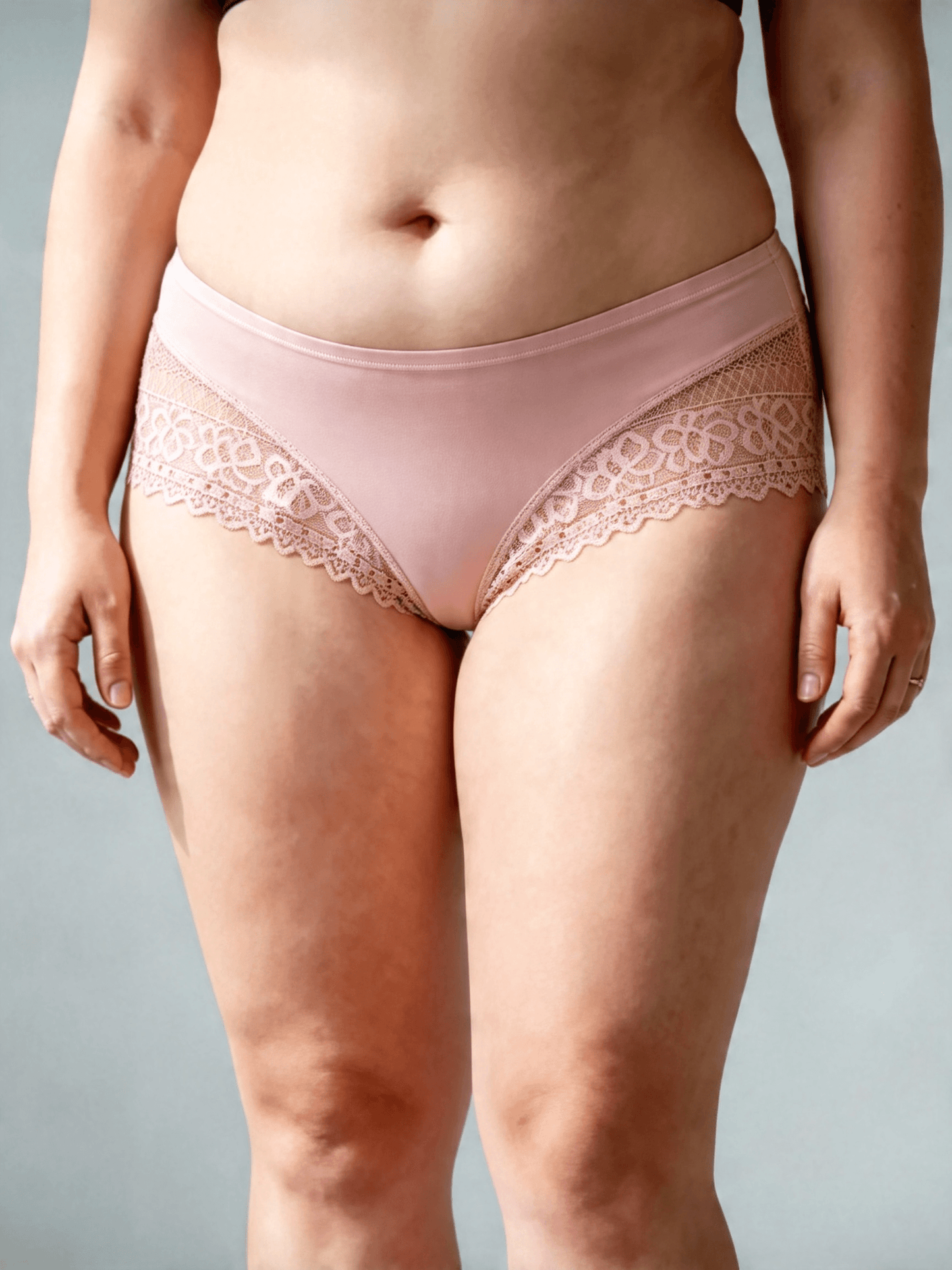 Plus Size Elegant Style Cotton Moisture Panties Breathable Soft Comfort