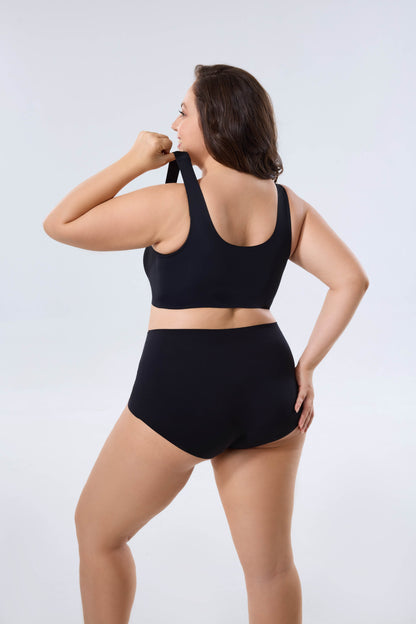 seamless full coverage wireless support bra