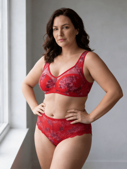 Women's Seamless Push Up Bra, Sports Bralette with Side Support
